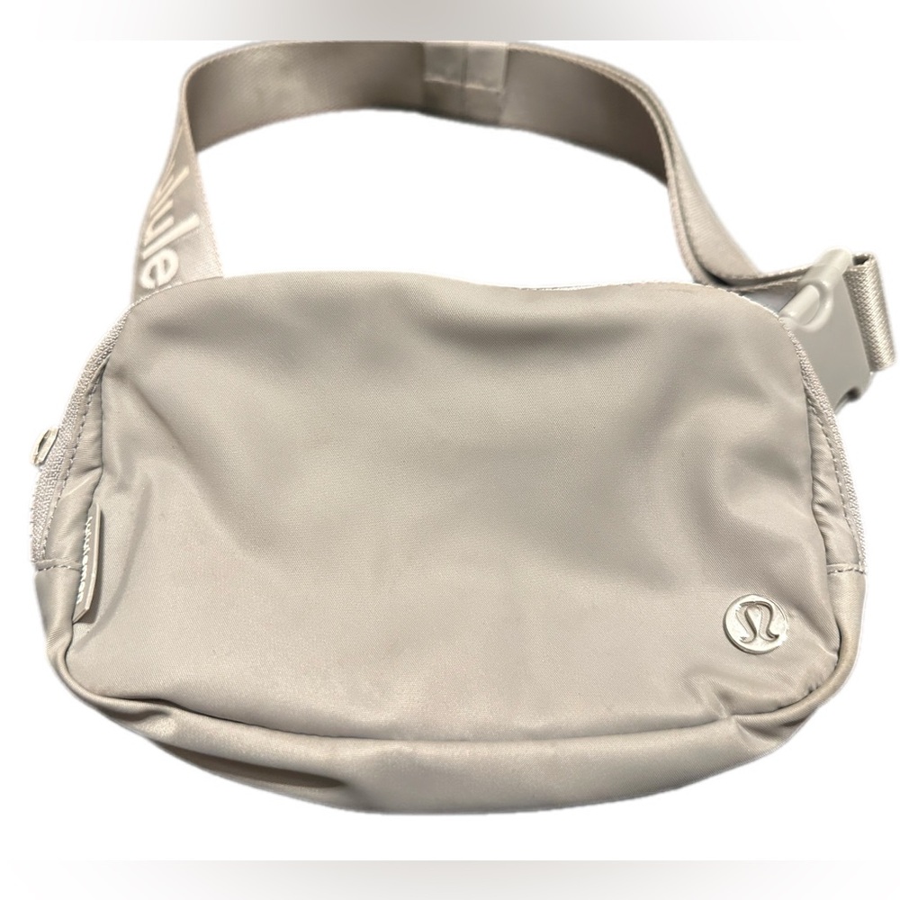 Lululemon silver belt bag